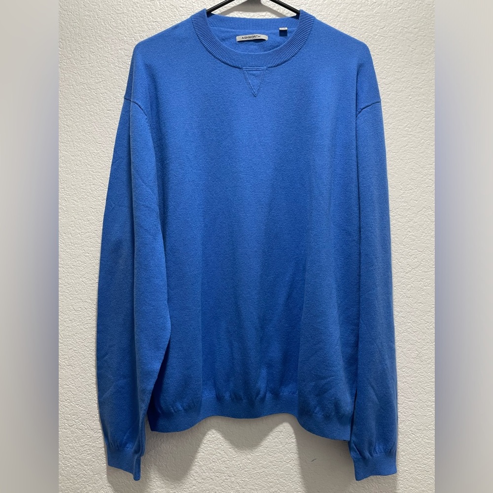 Ashworth men's golf sweater